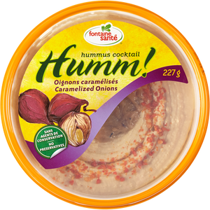 Hummus, Caramelized Onion (283g) - Sabra