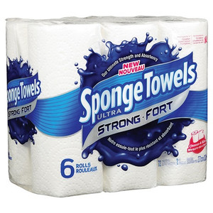 Ultra Choose-A-Size Paper Towel, 6 Rolls (6 ea)  - SpongeTowels