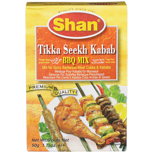 Tikka Seekh Kebab, BBQ (50 g) - Shan