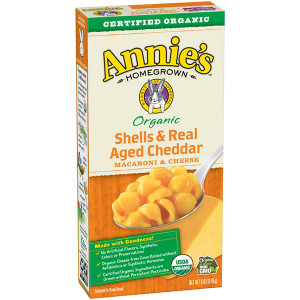 Homegrown Organic Shells & Real Aged Cheddar Mac & Cheese - Annie's
