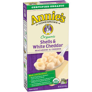 Homegrown Organic Shells & White Cheddar Mac & Cheese - Annie's