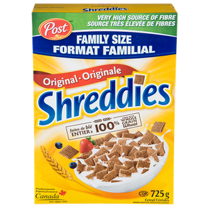 Family Size Cereal (725 g) - POST SHREDDIES