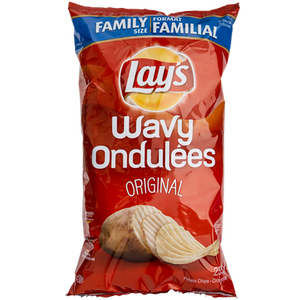 Wavy Potato Chips, Original (255 g) - LAY'S 