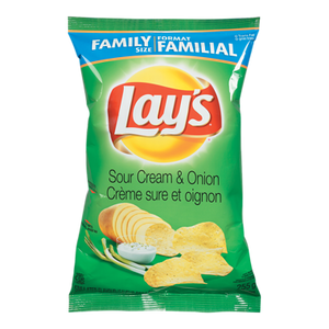 Potato Chips, Sour Cream & Onion (255 g) - LAY'S 