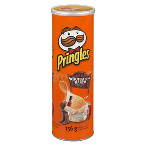 Chips, Buffalo Ranch (156 g) - PRINGLES 