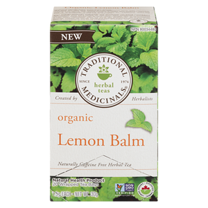 Lemon Balm Tea (20 ea) - TRADITIONAL MEDICINALS 