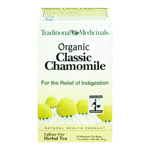 Organic Classic Chamomile Herbal Tea (20 ea) - TRADITIONAL MEDICINALS 