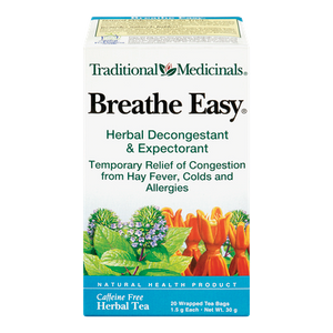 Breathe Easy Herbal Tea (20 ea) - TRADITIONAL MEDICINALS 