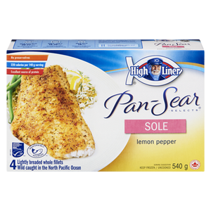 Pan Sear Selects Sole, Lemon Pepper (540 g) - High liner