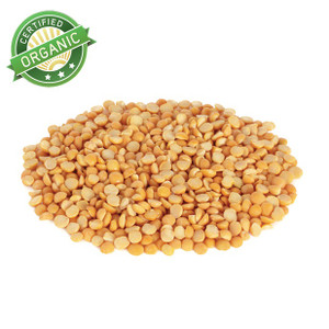 Organic Yellow Split Peas 1lb