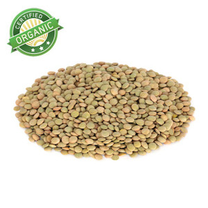 Organic Green Lentils 1lb