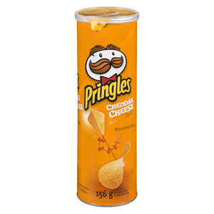 Crisps, Cheddar Cheese Chips (156 g) - PRINGLES 