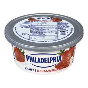 Soft Cream Cheese, Light Strawberry (227 g) - Philadelphia