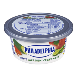 Soft Cream Cheese, Light Garden Vegetable (227 g) - Philadelphia