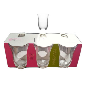 Tea Glasses Set of 6 Gift Box - Lav