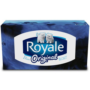 2-Ply Facial Tissue ( 100 sheets per box) - ROYALE® Original 