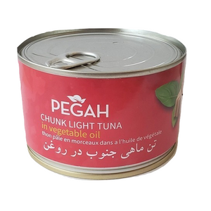 Easy open Tuna Fish in Vegetable Oil (تن ماهی جنوب در روغن) 400 gr - Pegah