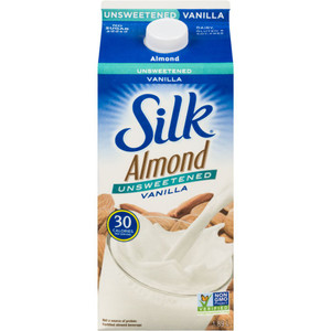 Almond Beverage, Unsweetened Vanilla 1.89 L - Silk