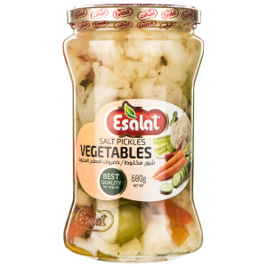 Mix Vegetables in Brine (Salted Mix Vegetables) 680 g - Esalat