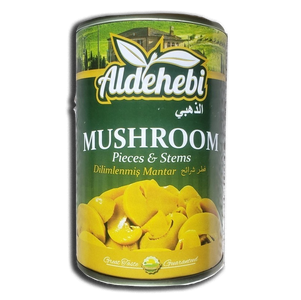 Easy Open Sliced Mushrooms 400gr - Aldehebi