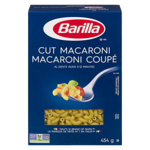 Cut Macaroni (ELBOWS PASTA) 454g - Barilla