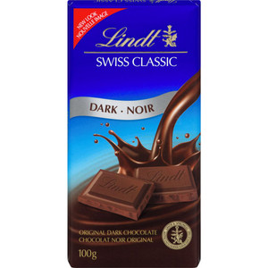 Swiss Classic Dark Chocolate 100 g - LINDT