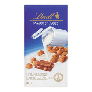 Milk Chocolate with Roasted Hazelnuts 100 g - LINDT