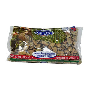 Dried Borad Fava Beans 2lb - Cedar