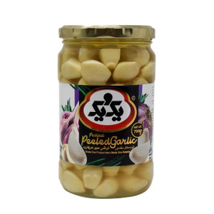 Peeled Garlic Pickled White (ترشی سیر مروارید) 700gr - 1&1