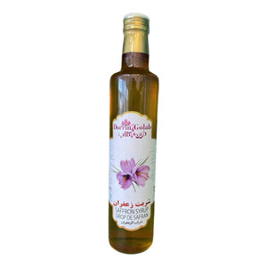 Saffron Syrup (شربت زعفران) 500ml - Dorin Golab