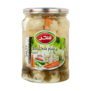 Mix Vegetables in Brine (َشور مخلوط) 660gr - Sahar