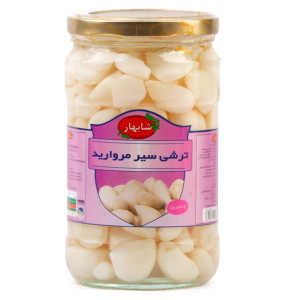 Pickled Peeled Garlic (ترشی سیر مروارید) 680gr - Shabahar