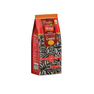 Salted Black Sunflower Seeds (تخمه آفتاب گردان  نمکی) XXL 300gr - Besler