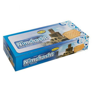 Nimchasht Family Biscuits with Coconut Flavors (بیسکوییت نیم چاشت خانواده با طعم نارگیل) 540gr - Gorji