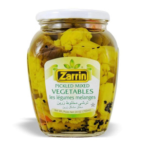 Mix Vegetables Pickled  700gr  (ترشی مخلوط)  700gr - Zarrin