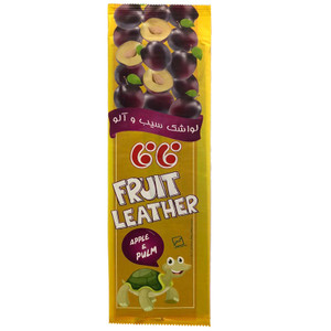 Fruit Paste Leather Apple & Plum - Lavashak (لواشک سیب و آلو) - Fafa