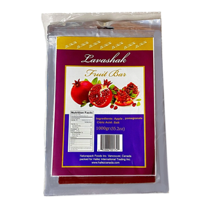 Family Pack Fruit Bar Pomegranate (لواشک انار) 1kg 10Pcs - Fafa