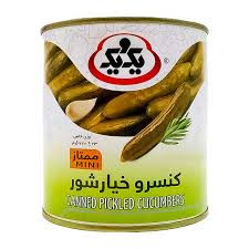 Cannded Mini Pickled Cucumber (کنسرو خیارشور ممتاز) 770gr - 1&1