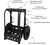 Zuca All Terrain Disc Golf Backpack Cart