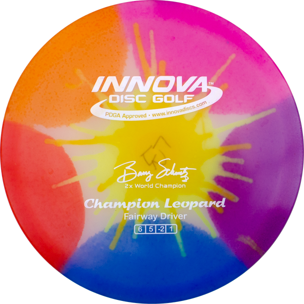 Leopard Champion Tie-Dye