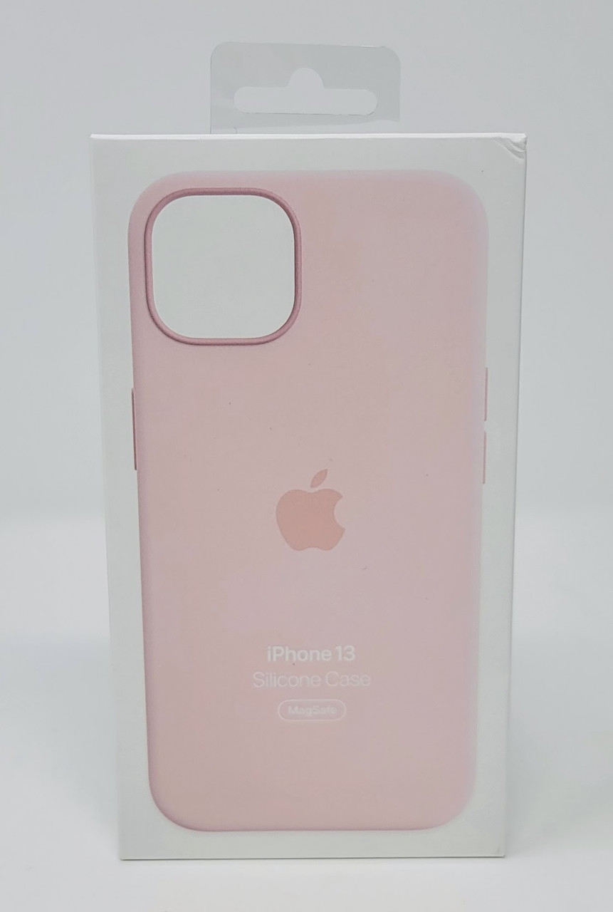 iPhone 13 Pro Max Silicone Case with MagSafe – Chalk Pink 