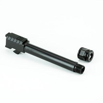 Griffin ATM threaded G17 Glock Gen 5 pistol barrel with micro carry comp