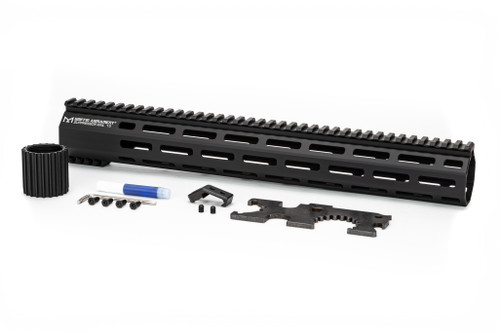 SR-RIGID™ or Suppressor Ready RIGID 15" is the newest rail from Griffin Armament featuring M-LOK mounting and a picatinny rail.