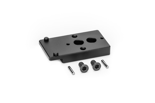 Griffin RMR mount flat plate optic plate for trijicon optics red dot with pinholes for better alignment
