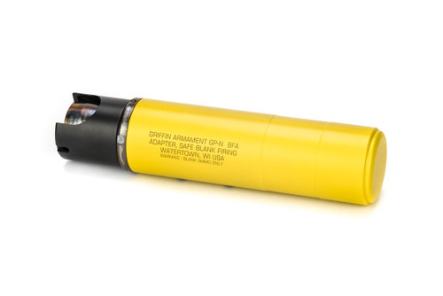GP-N™ A2-Style Blank Firing Adapter, BFA, training can, yellow, allows firing of blank or simmunition cartridges