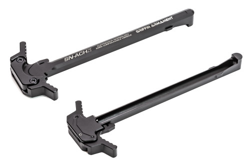 The Gen 2 SN-ACH charging handle is an improved suppressor-normalized ambidextrous charging handle for AR-15 users