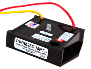 SunExplorer PVCM25D-MPTLi:  25Amp Solar Charge Module using  Multi Point Tracking & PWM