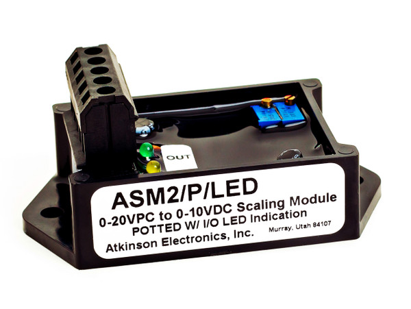 ASM2/PC/LED/P:  Analog Scaling Module - Potted with LED Indicator
