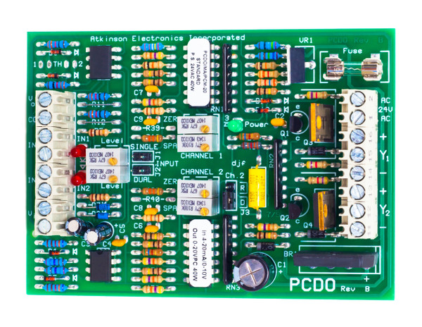 PCDO/mA-VDC:  Phase Cut Dual Output Module mA-VDC