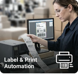 Label & Print Automation